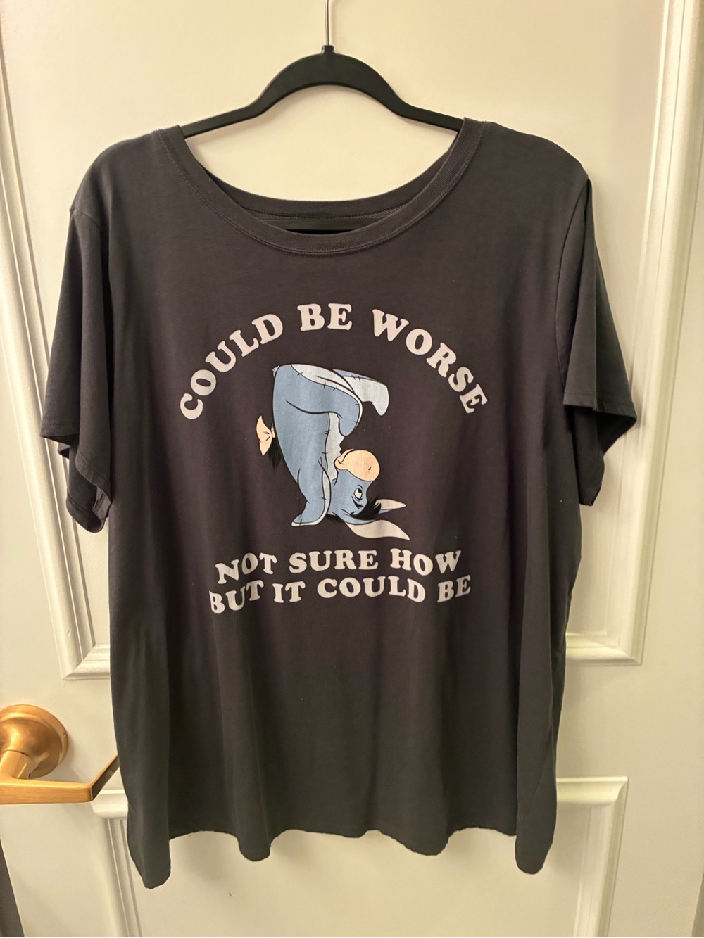 torrid Grey Graphic 'Could Be Worse' Eeyore Tee
